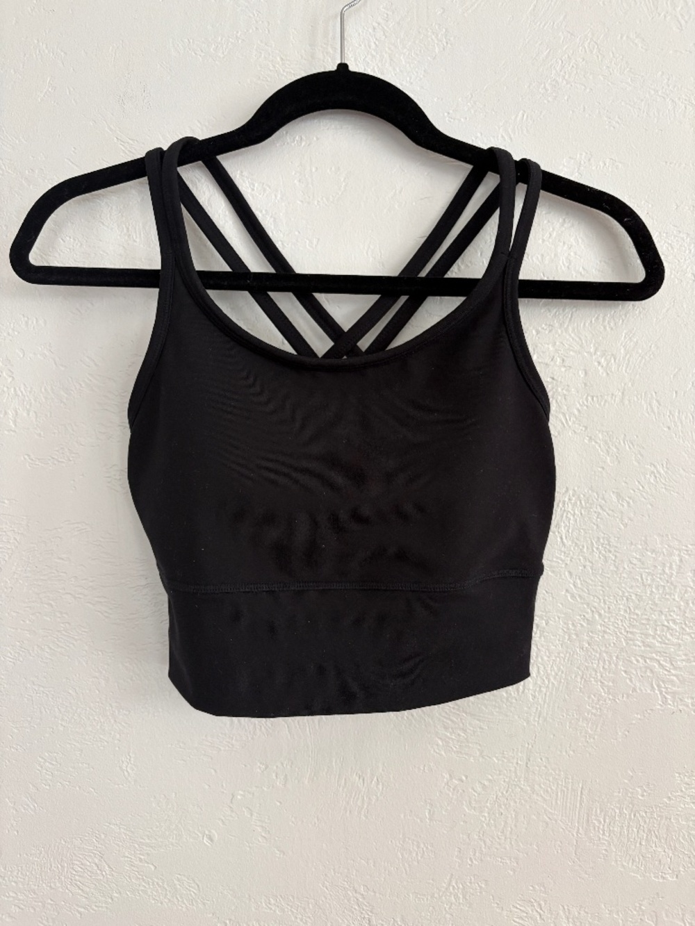 GapFit Crisscross Back Sports Bra Crop Top
